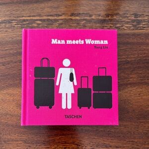 Taschen Pink 'Man Meets Woman' Book